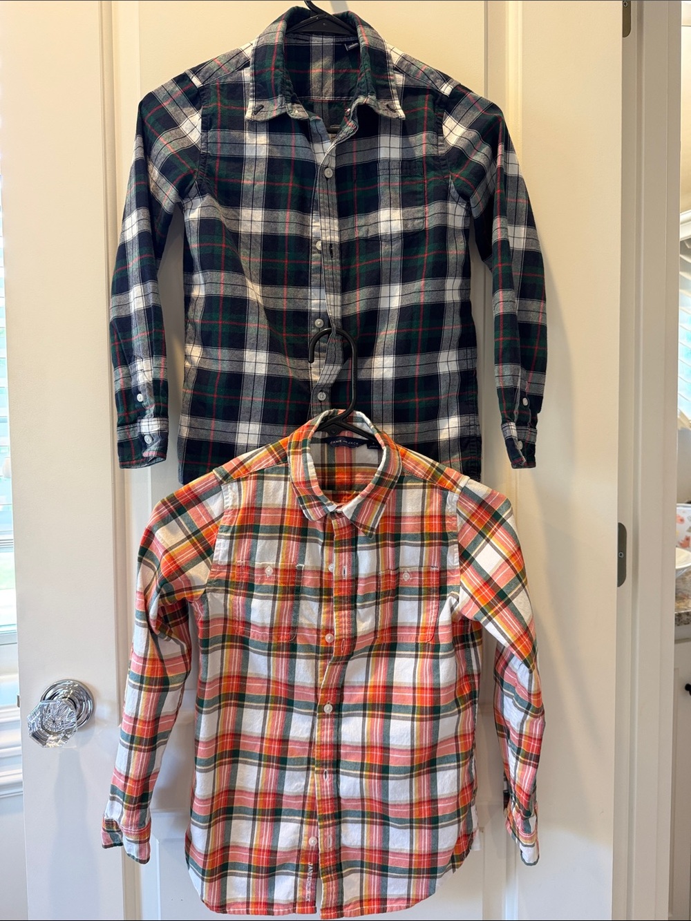 Lot of 2 Janie and Jack boys button down shirts